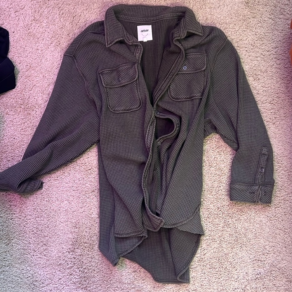 Aerie Lumberjack Button Up